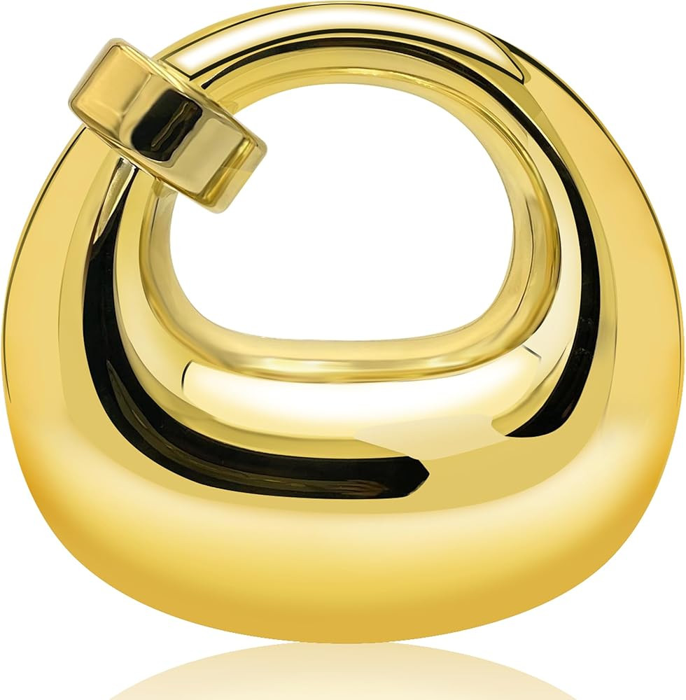 Moon Shaped Acrylic Clutch Purse for Women Metallic Evening Bag for Wedding Guest, Party, Cocktai... | Amazon (US)