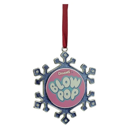 Northlight Silver Plated Blow Pop Snowflake Christmas Ornament | Walmart (US)