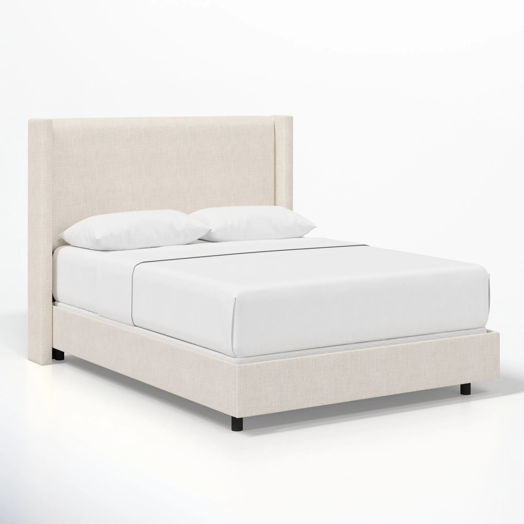 Hanson Upholstered Wingback Bed | Wayfair North America