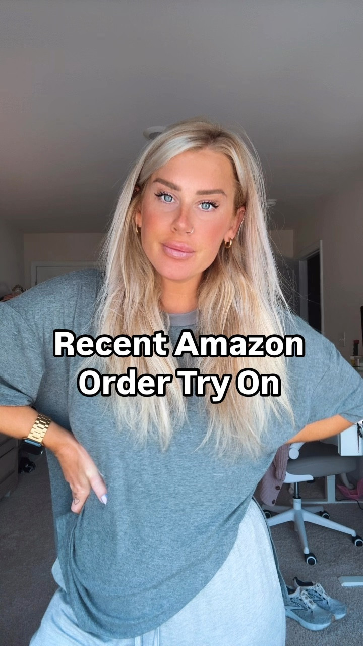 Recent Amazon order try on haul 

#LTKVideo