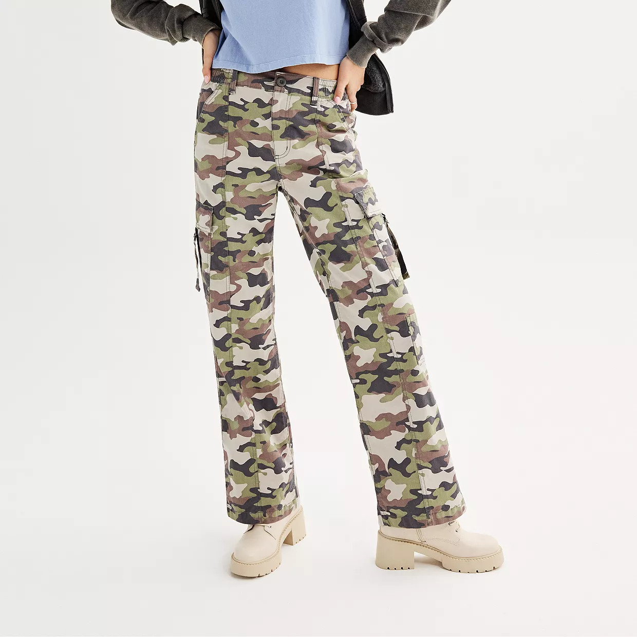 Juniors' SO® High-Rise Cargo Pants | Kohl's