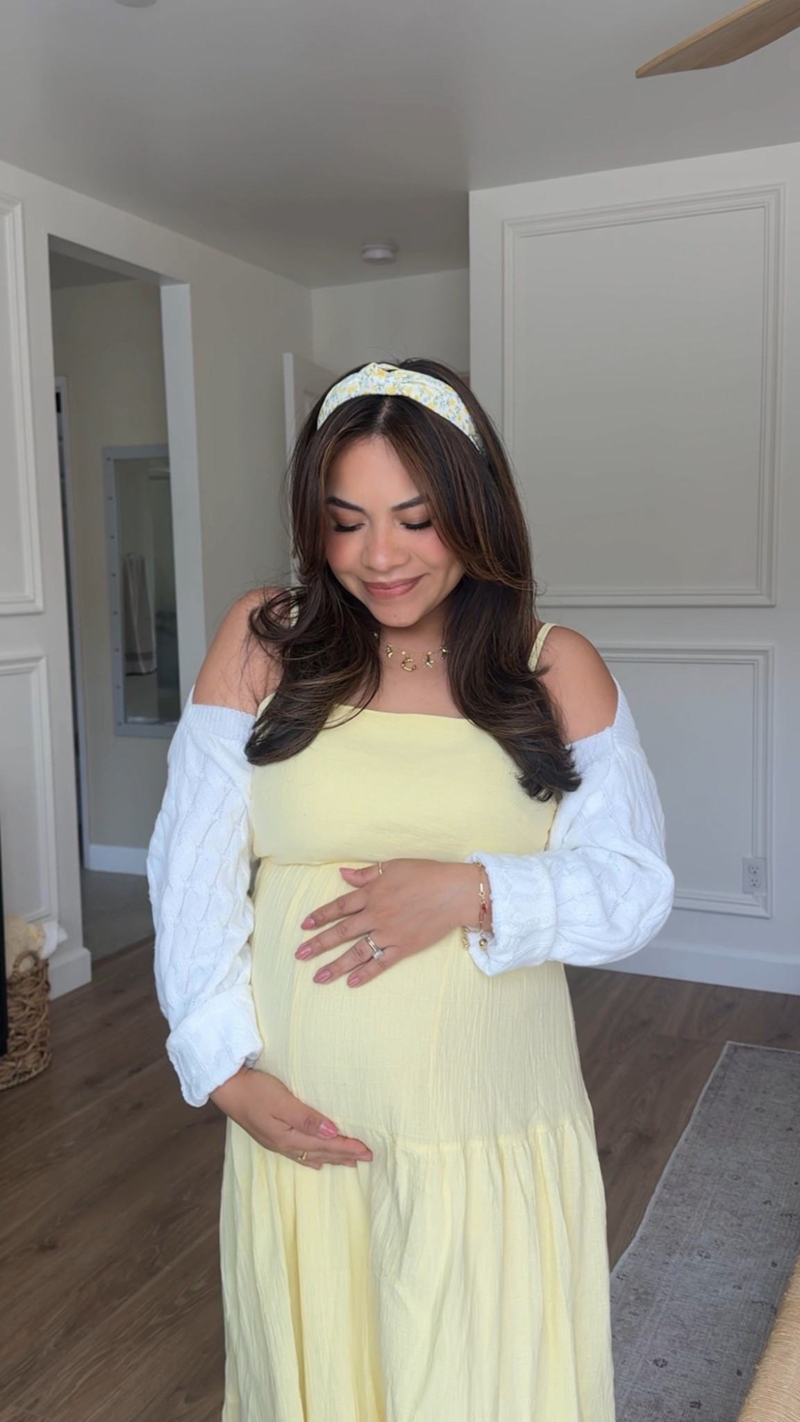 Yellow Easter dress or baby shower dress. Wearing size 10. 

#LTKBump #LTKPetite #LTKStyleTip