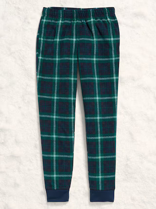Gender-Neutral Microfleece Jogger Pajama Pants for Kids | Old Navy (US)