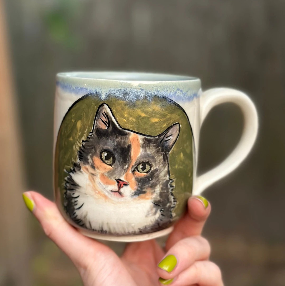 Hand-painted Custom Pet Mug | Coffee Mug | Birthday Gift | Holiday Present - Etsy | Etsy (US)