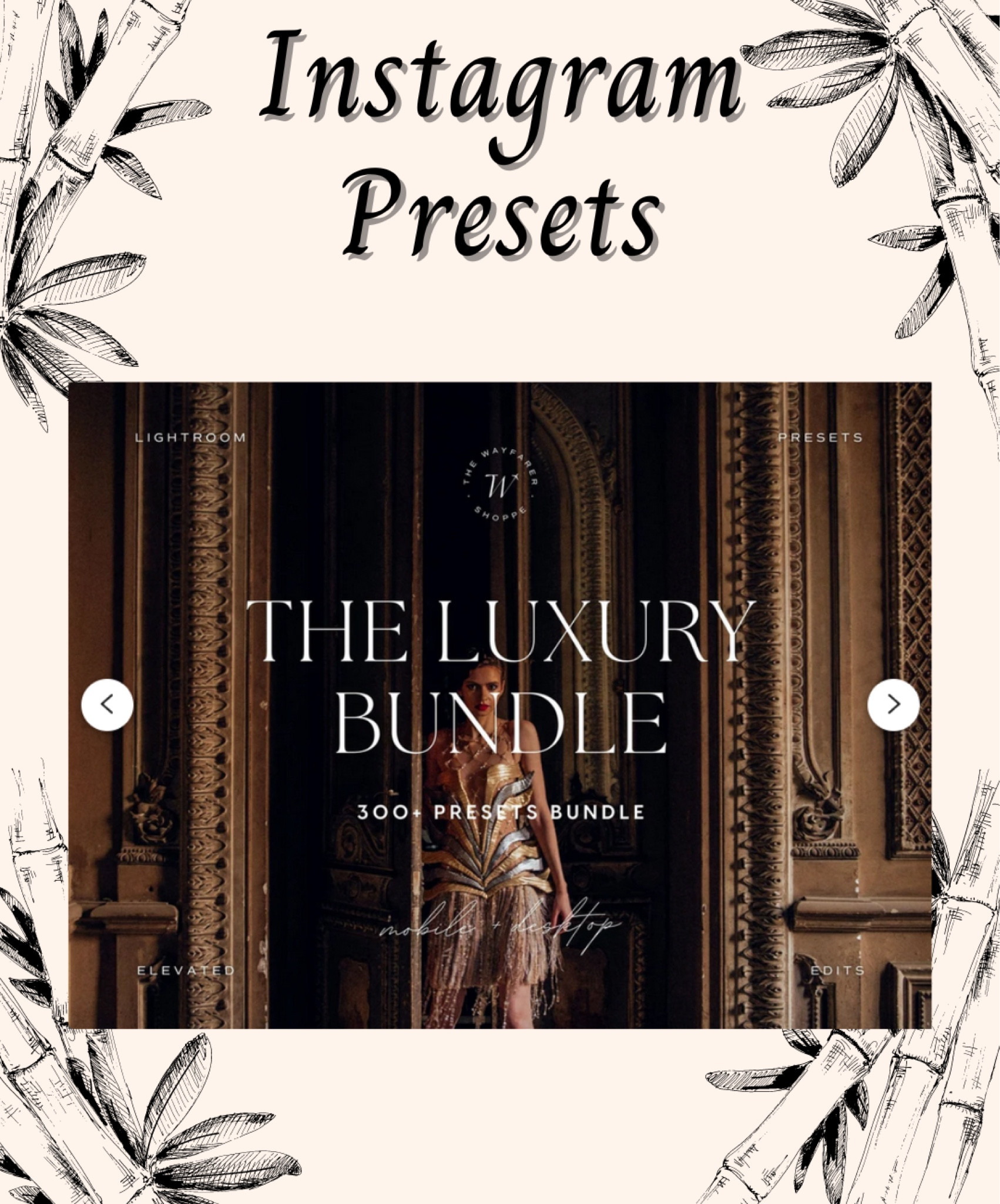 If you’re looking to improve your Instagram photos then check out these Lightroom presets available on Etsy.

Instagram, Instagram presets, Instagram preset, Instagram influencer, content creation 

#LTKfindsunder50 #LTKU #LTKSeasonal