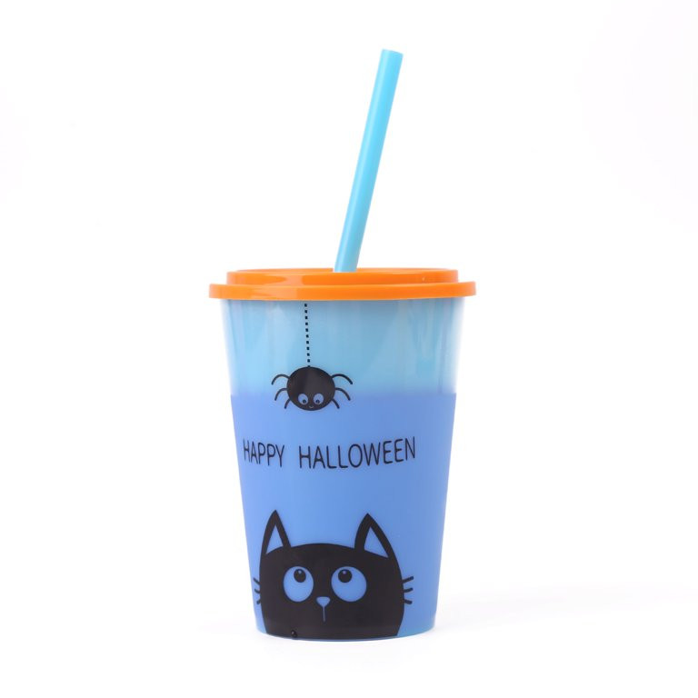 Halloween Color-Changing Tumblers, Cat and Spider, 2 Count, Way To Celebrate | Walmart (US)