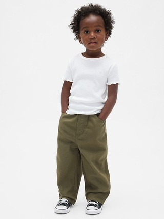 Baby & Toddler Pull-On Barrel Pants | Gap (US)