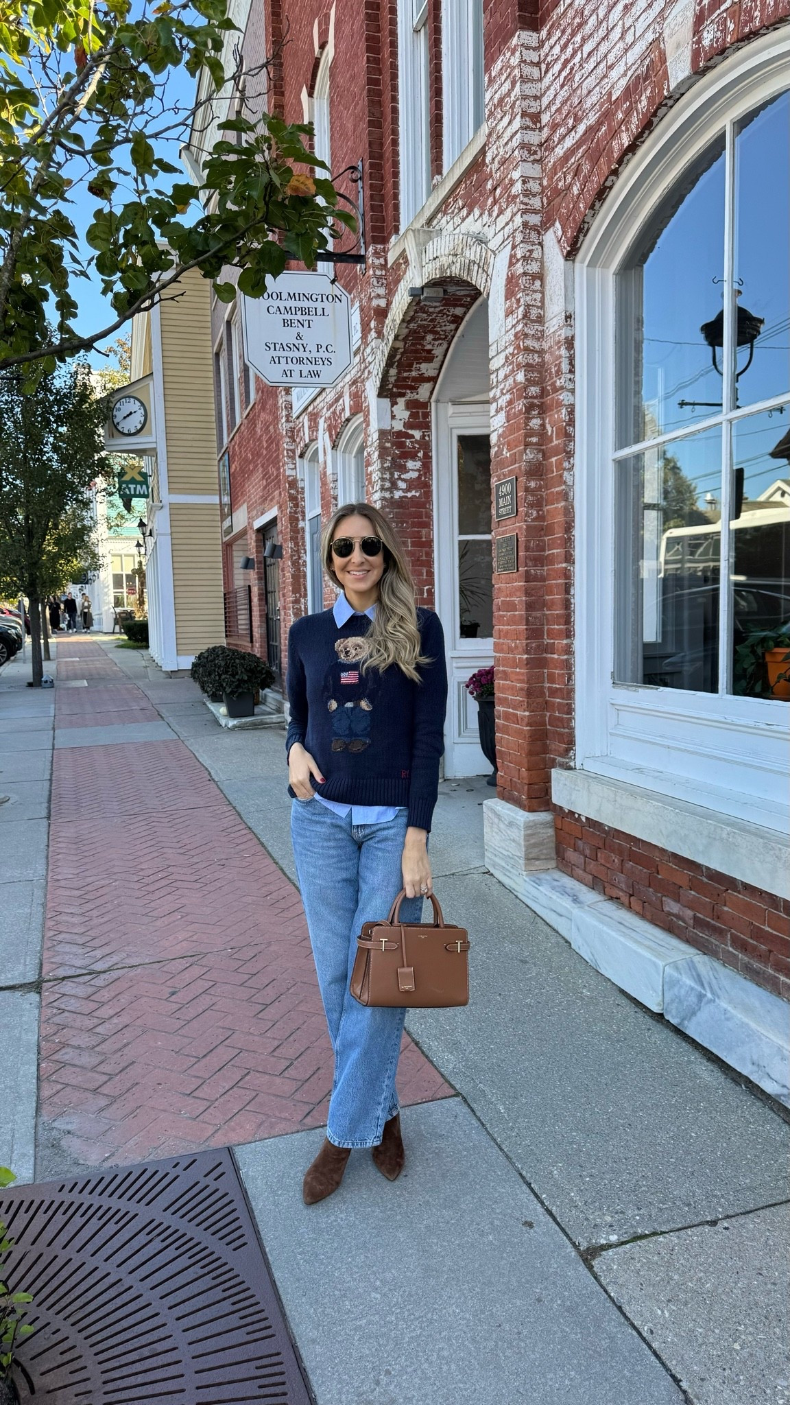 Elegant fall outfit, comfy and cozy 
Fits true to size and I’m wearing size small
Fall outfits women

#LTKU #LTKOver40 #LTKSeasonal