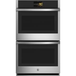 GE Profile 30 in. Smart Double Electric Wall Oven with Convection Self-Cleaning in Stainless Stee... | The Home Depot