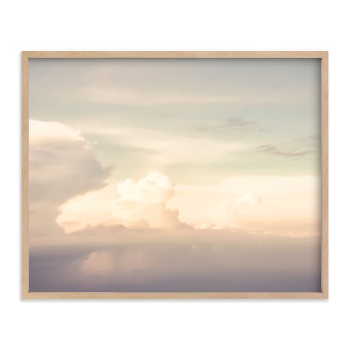 Flying with Clouds 2 Framed Wall Art by Minted for West Elm | West Elm (US)