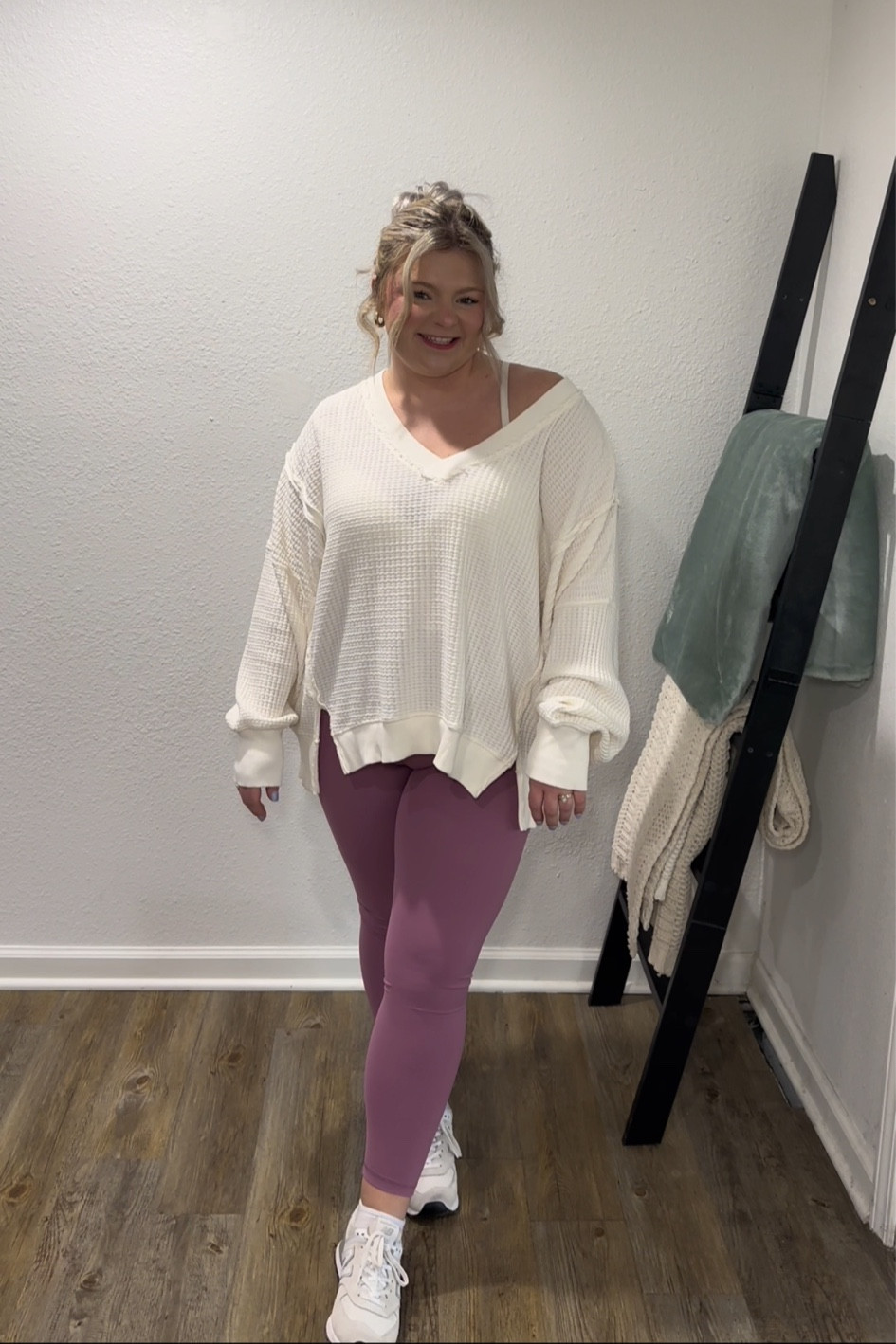 medium in top & in leggings! 

#LTKfindsunder50 #LTKmidsize #LTKstyletip