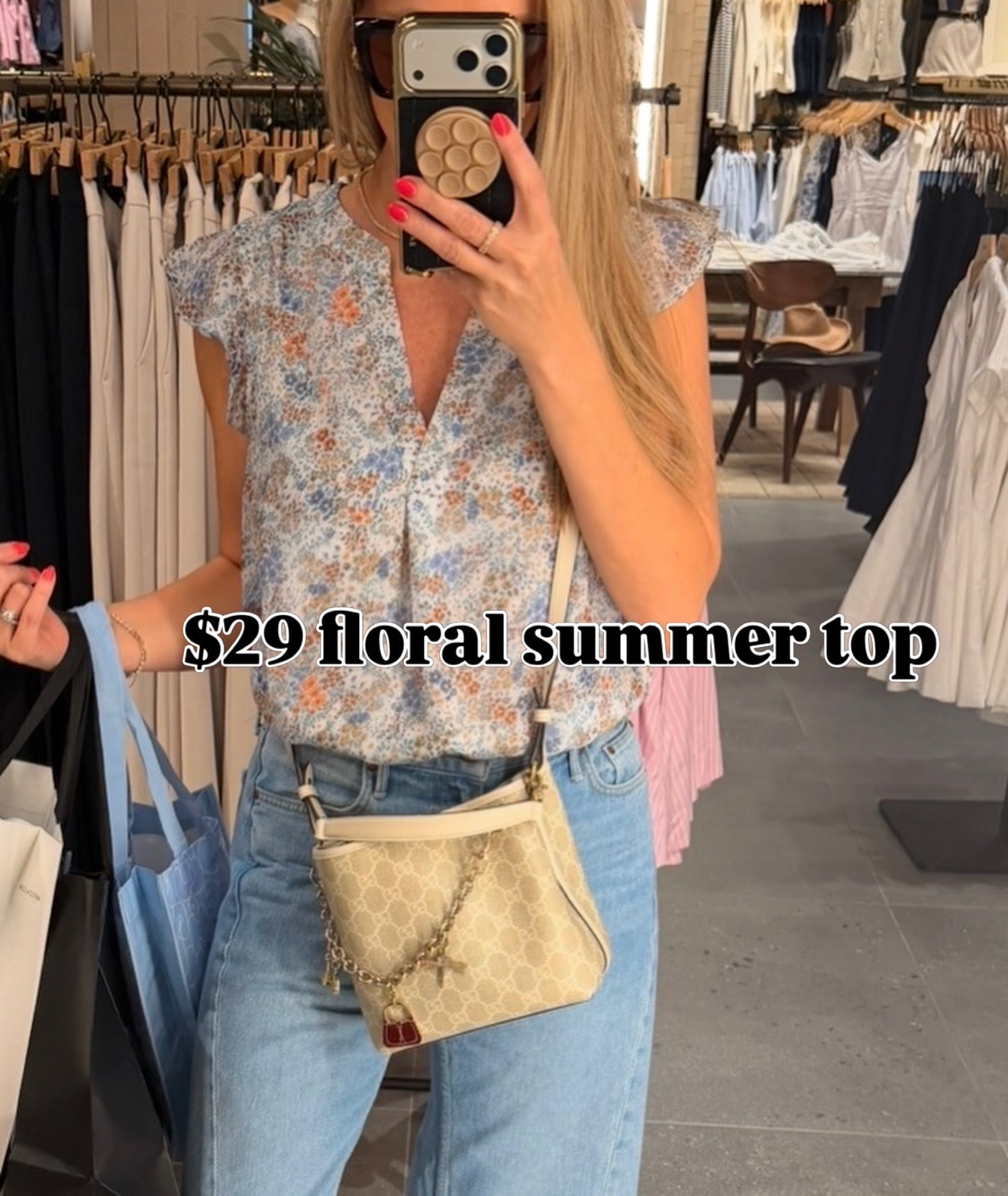 The perfect floral summer top 🩷🌸

#LTKgrwm #LTKootd #LTKdayinmylife