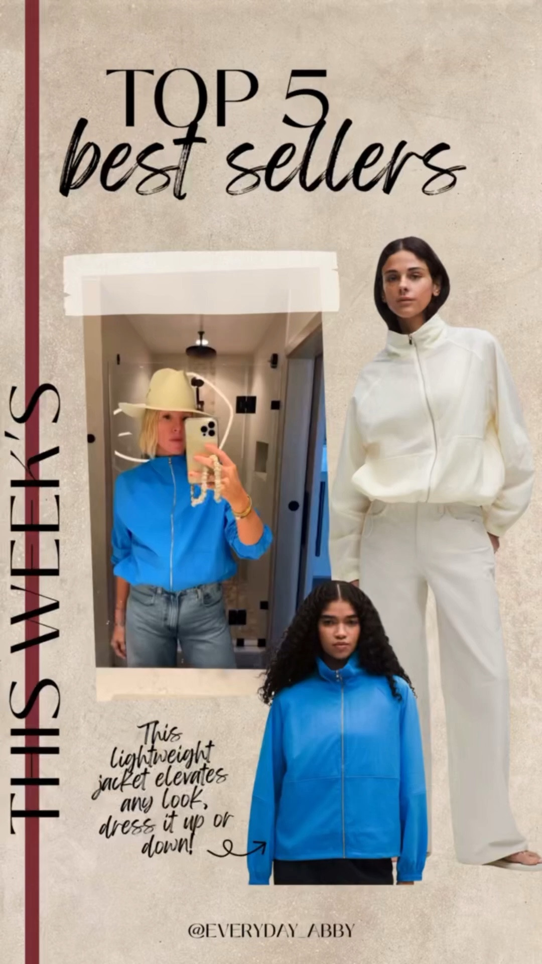 Can’t go wrong with blue or white in this jacket! 💙🤍

#LTKgrwm #LTKootd