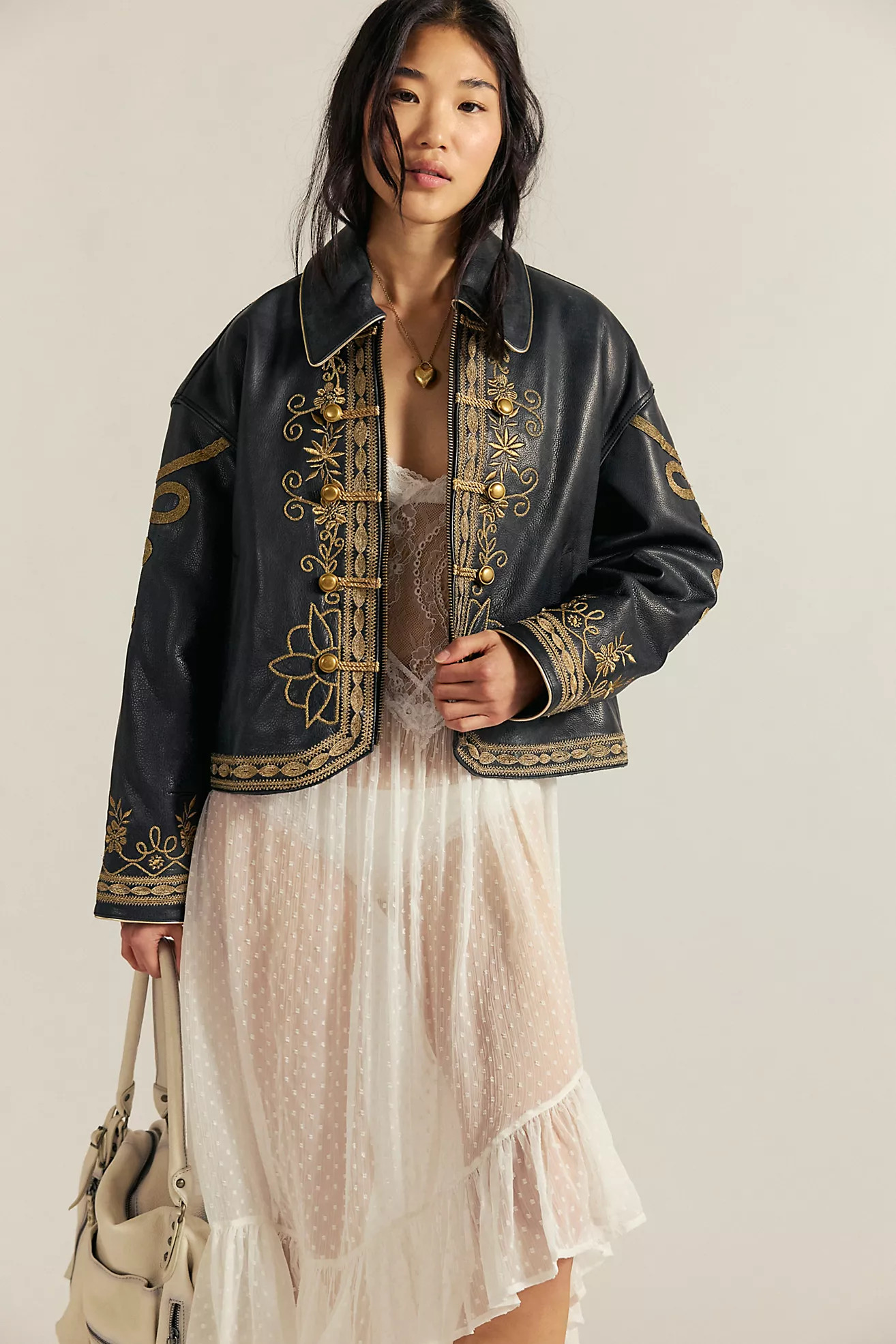 We The Free Lana Leather Jacket | Free People (Global - UK&FR Excluded)