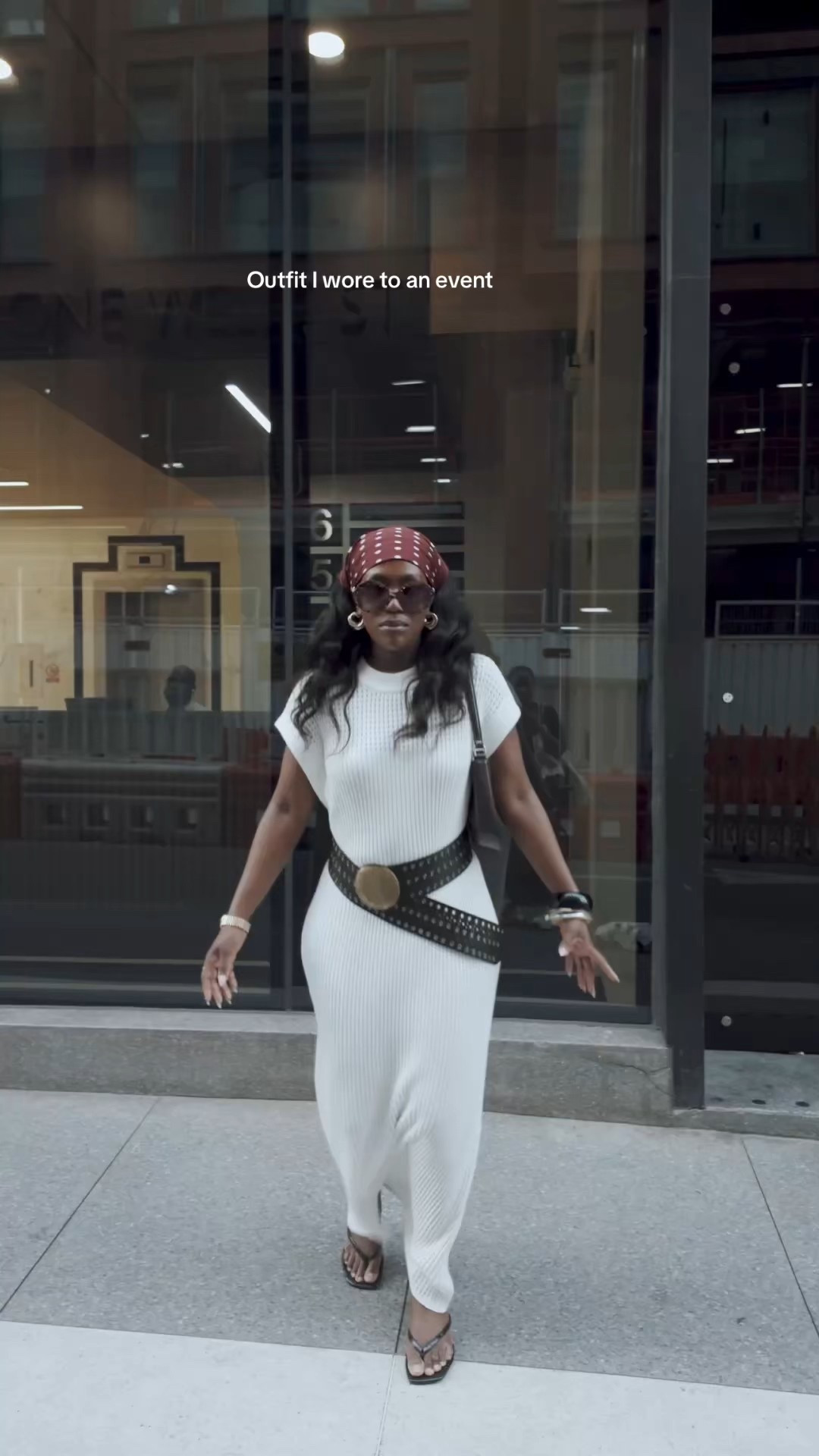 White crochet dress with belt 

#LTKeurope #LTKuk #LTKsummer