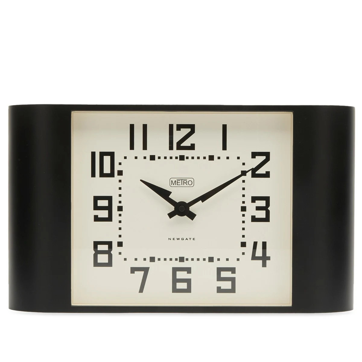 Newgate Clocks Metro Wall Clock in Black | END. Clothing | END. Clothing
