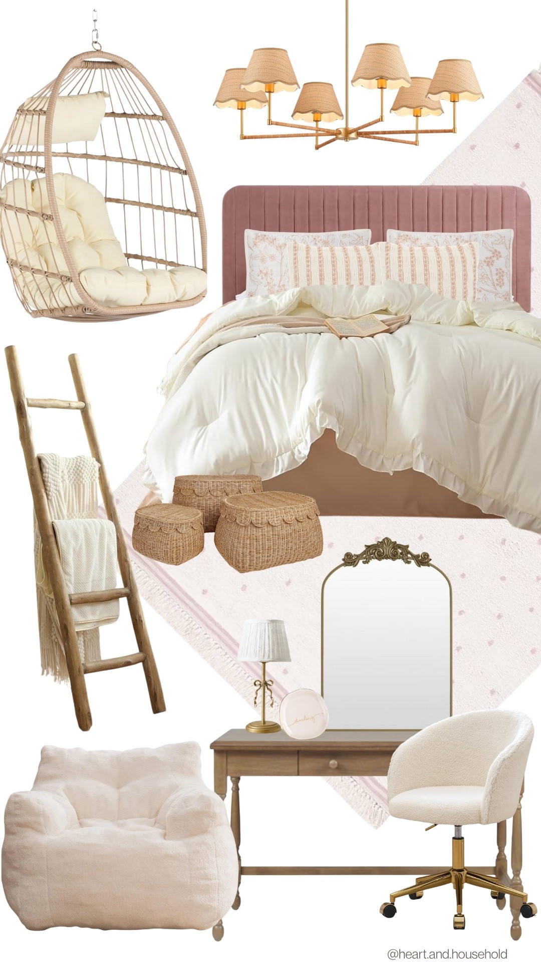 Neutral and cozy girls bedroom decor 🤎 

#LTKHome #LTKKids #LTKStyleTip