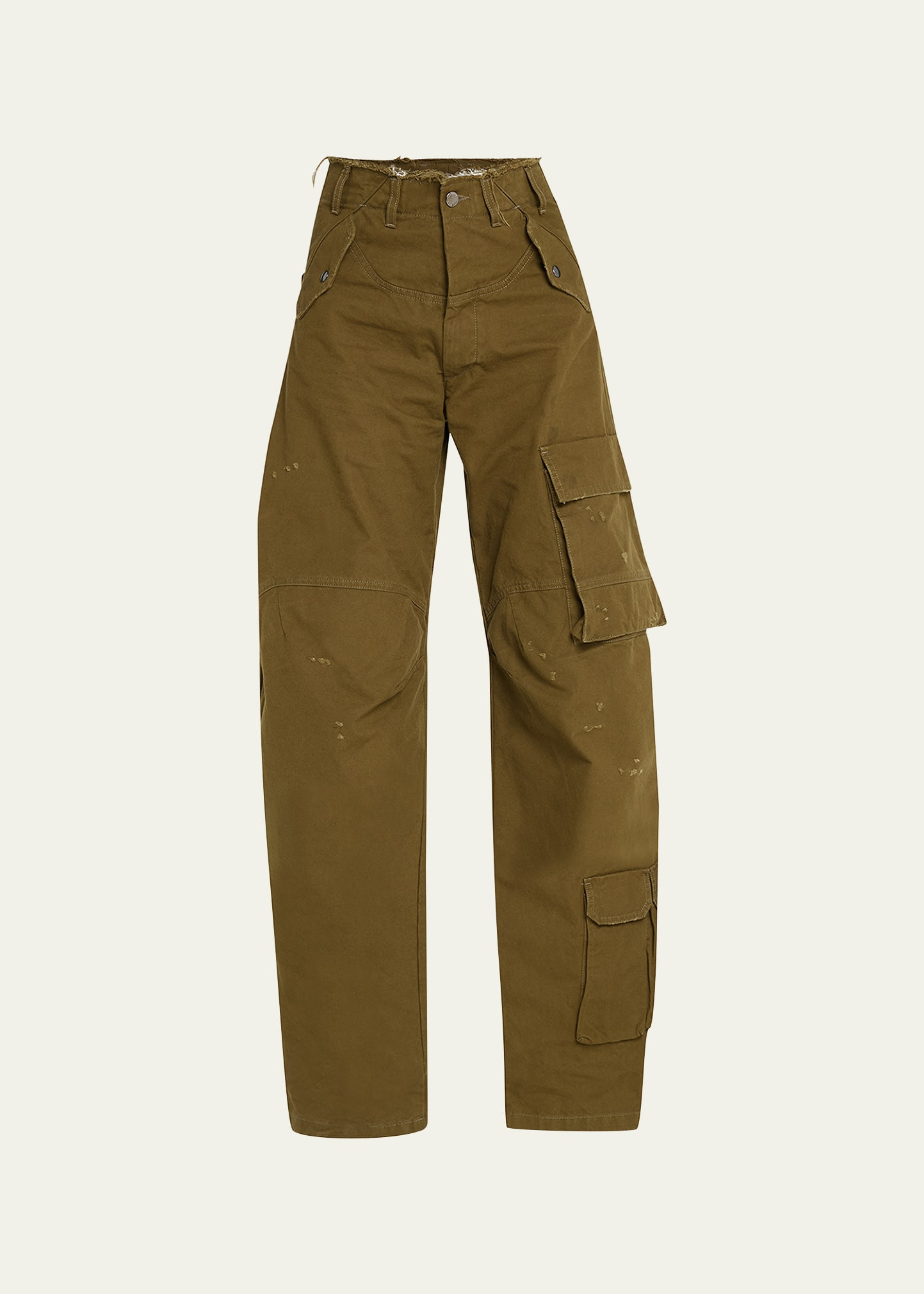 DARKPARK Rosalind Wide Tapered Cargo Pants | Bergdorf Goodman