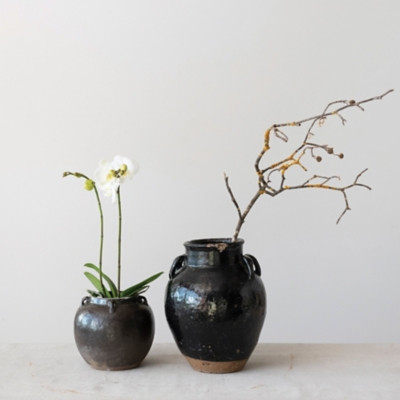Storied Home Found Decorative Clay Jar | Ashley | Ashley