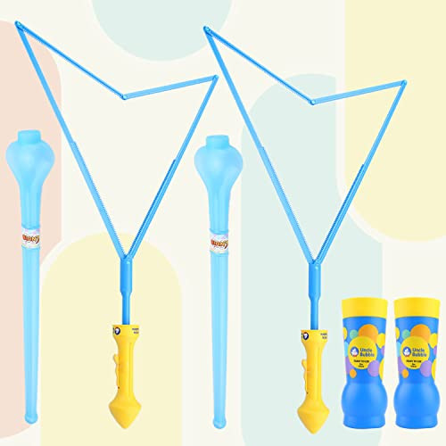 Uncle Bubble 2 Sets Giant Bubble Wands - Includes 2 Big Bubble Sword and 8oz Uncle Bubble Ultra Bubble Solution | Amazon (US)