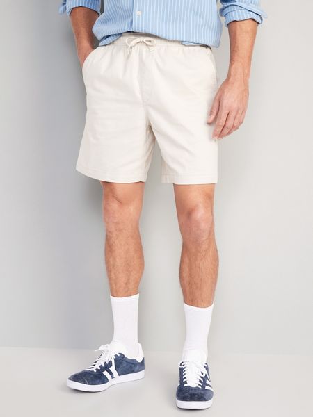 Pull-On Chino Jogger Shorts for Men -- 7-inch inseam | Old Navy (US)