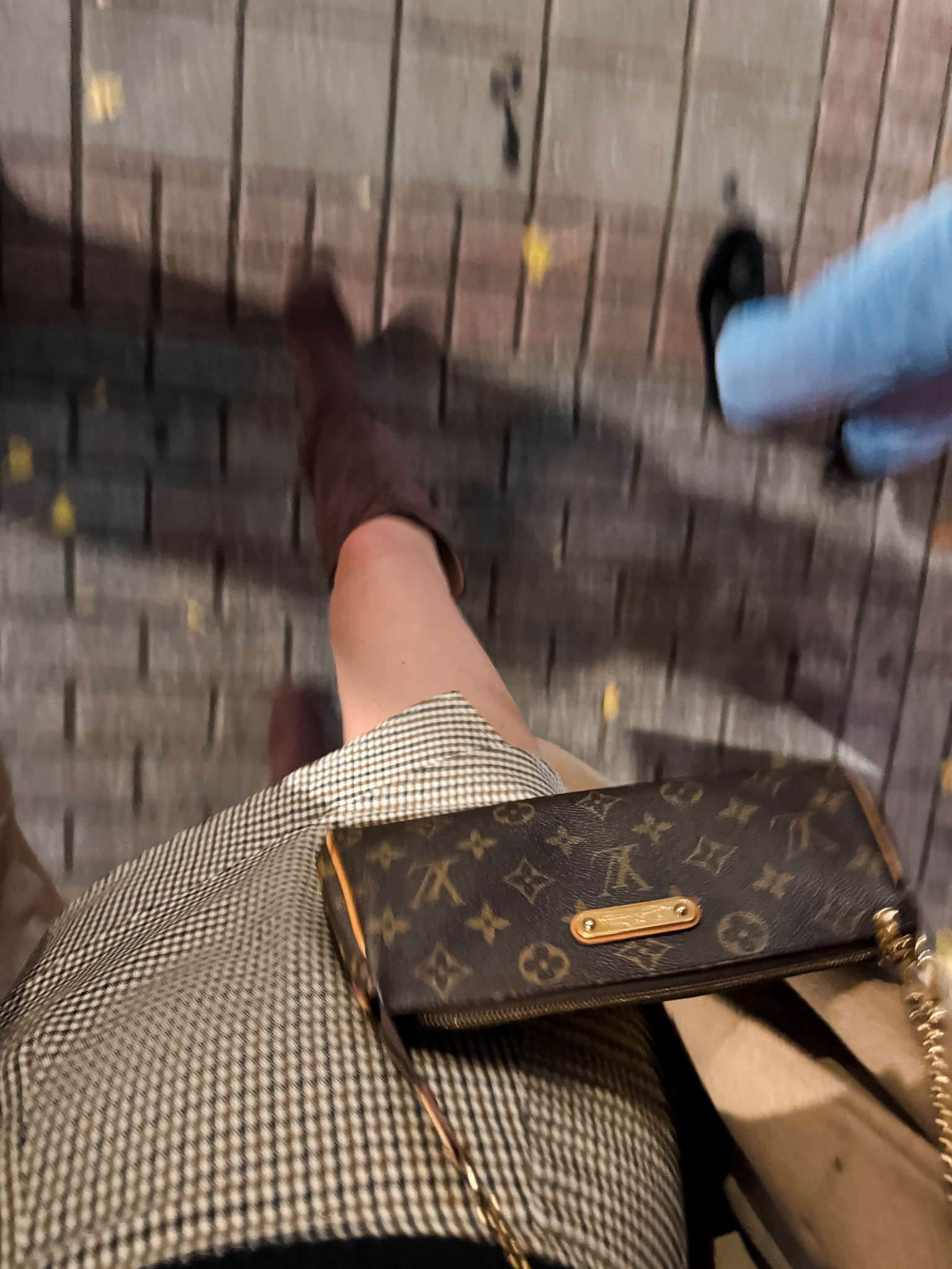 Lulus checkered wrap skort and knee high boots outfits