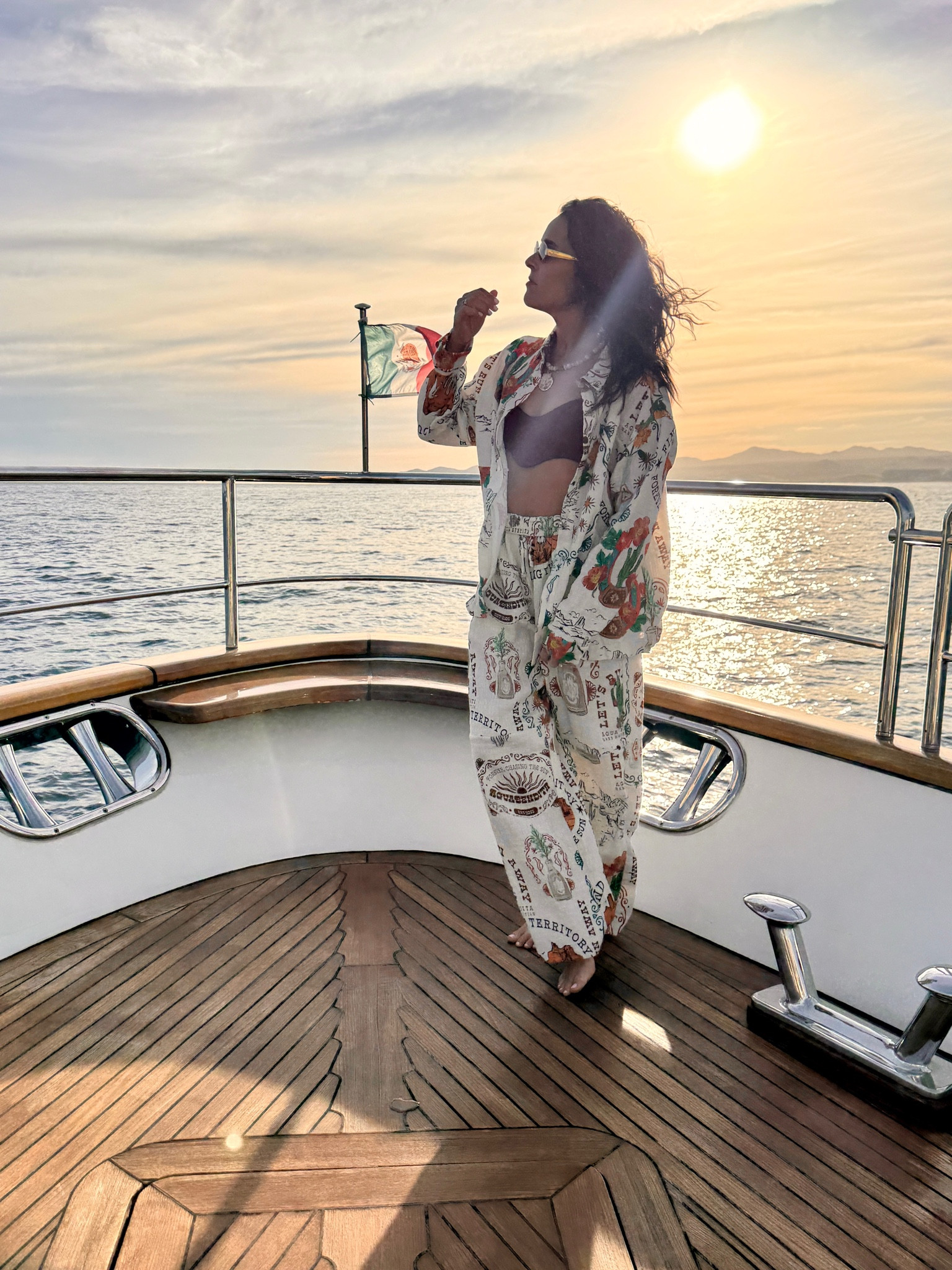 Nights always get chilly on a boat. This coverup is perfect for Cabo! 

#LTKTravel #LTKSwim #LTKSeasonal