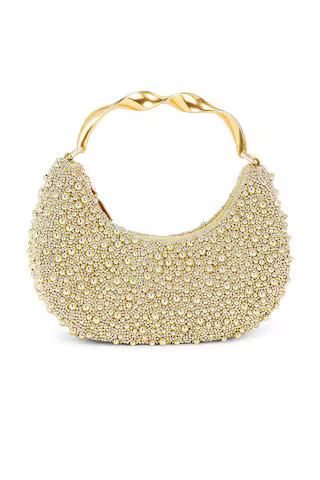 SIMKHAI Evelyn Crescent Bag in Gold from Revolve.com | Revolve Clothing (Global)