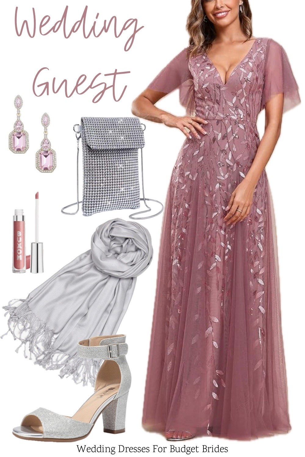 Mauve formal wedding guest dress and accessories. All from Amazon.

#amazondresses#promdresses #longdresses #formaldresses #bridesmaiddresses #maxidresses

#LTKWedding #LTKSeasonal