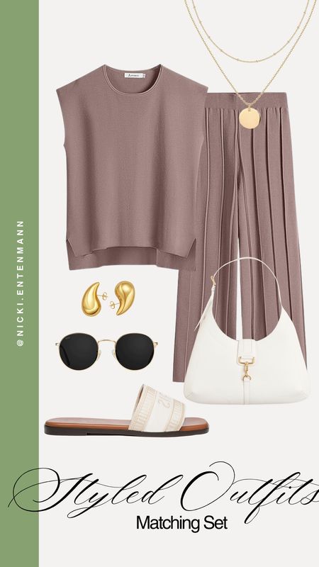 Just ordered this matching 2 piece set from Amazon, so I styled it up for us! Giving luxe resort spring vibes for me! 

Amazon fashion, Amazon finds, quiet luxury, warm weather outfit, matching 2 piece set, 

#LTKSeasonal #LTKstyletip