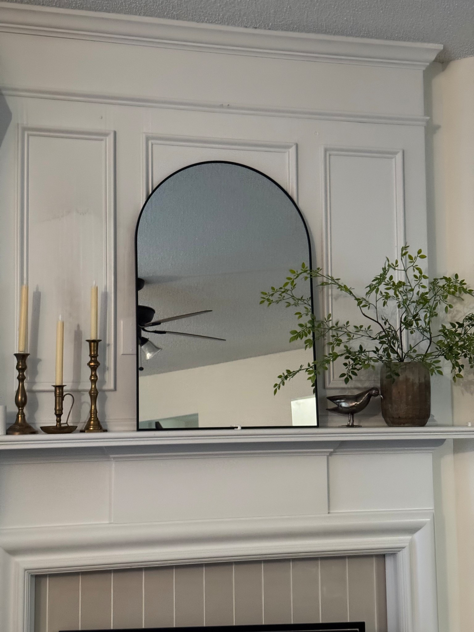 Home decor 

Arched mirror
Candle holders
Ceramic plant pots
Fake leaves
Adhesive peel and stick Fake glass tiles stickers 

#LTKSeasonal #LTKWedding #LTKHome