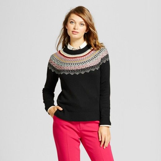 Women's Fairisle Any Day Pullover - A New Day™ | Target
