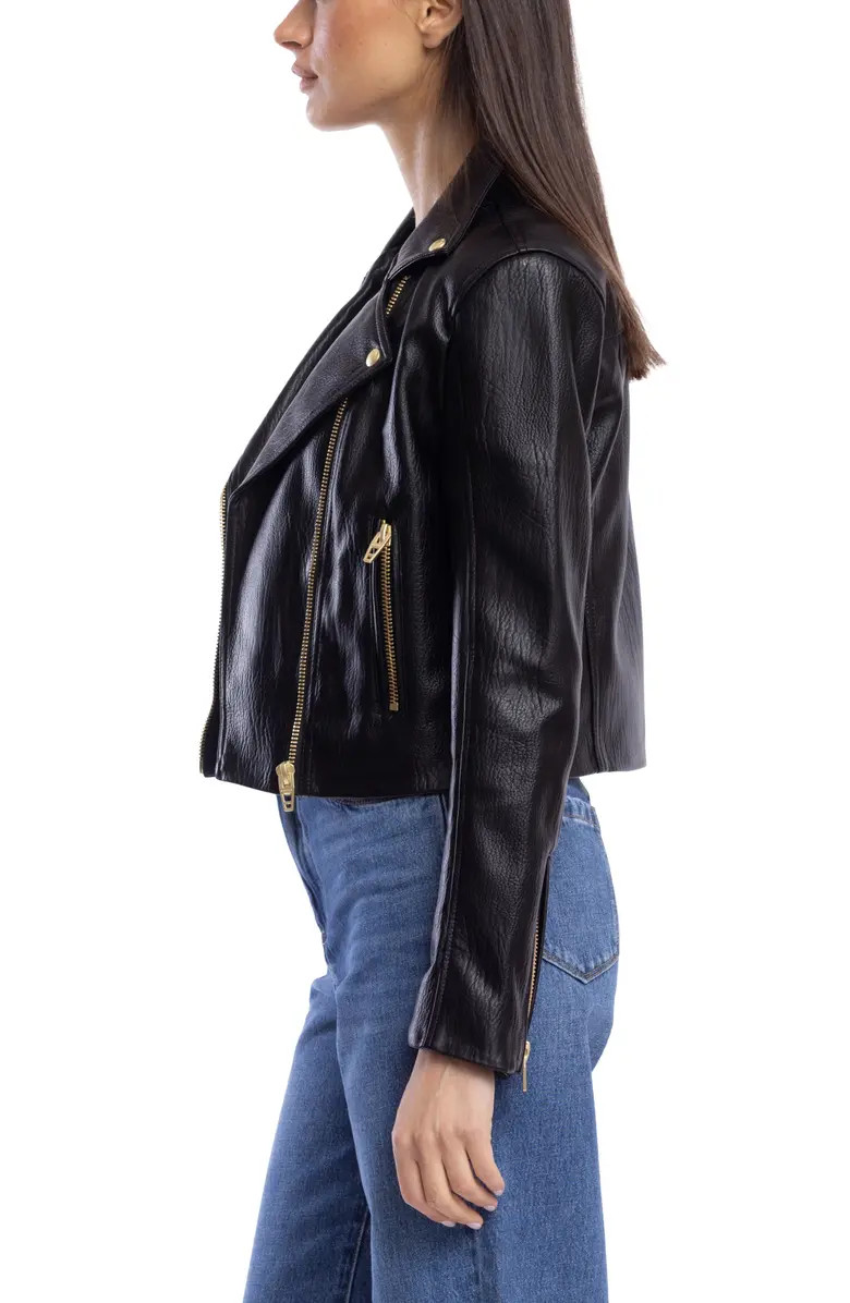 Faux Leather Moto Jacket | Nordstrom