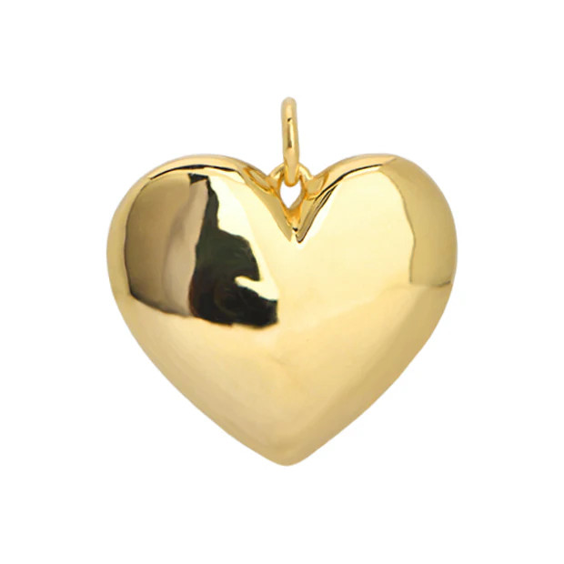 Puffy Heart Charm | Goldbug Collection