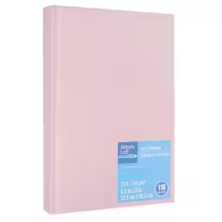 Light Pink Hardcover Sketch Journal by Artist's Loft™ | Michaels Stores
