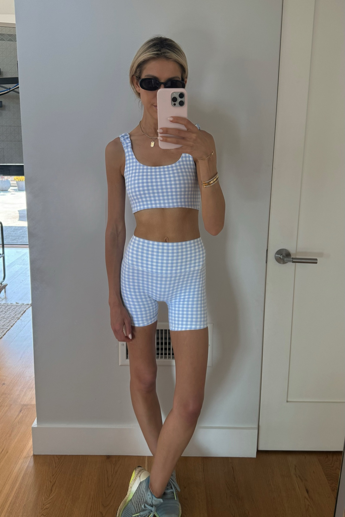 Gingham workout set 

#LTKActive #LTKstyletip #LTKfitness