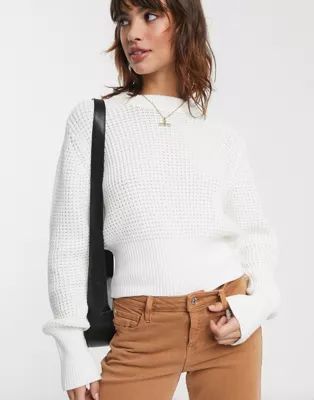French Connection – Pullover in Waffelstrick | ASOS (Global)