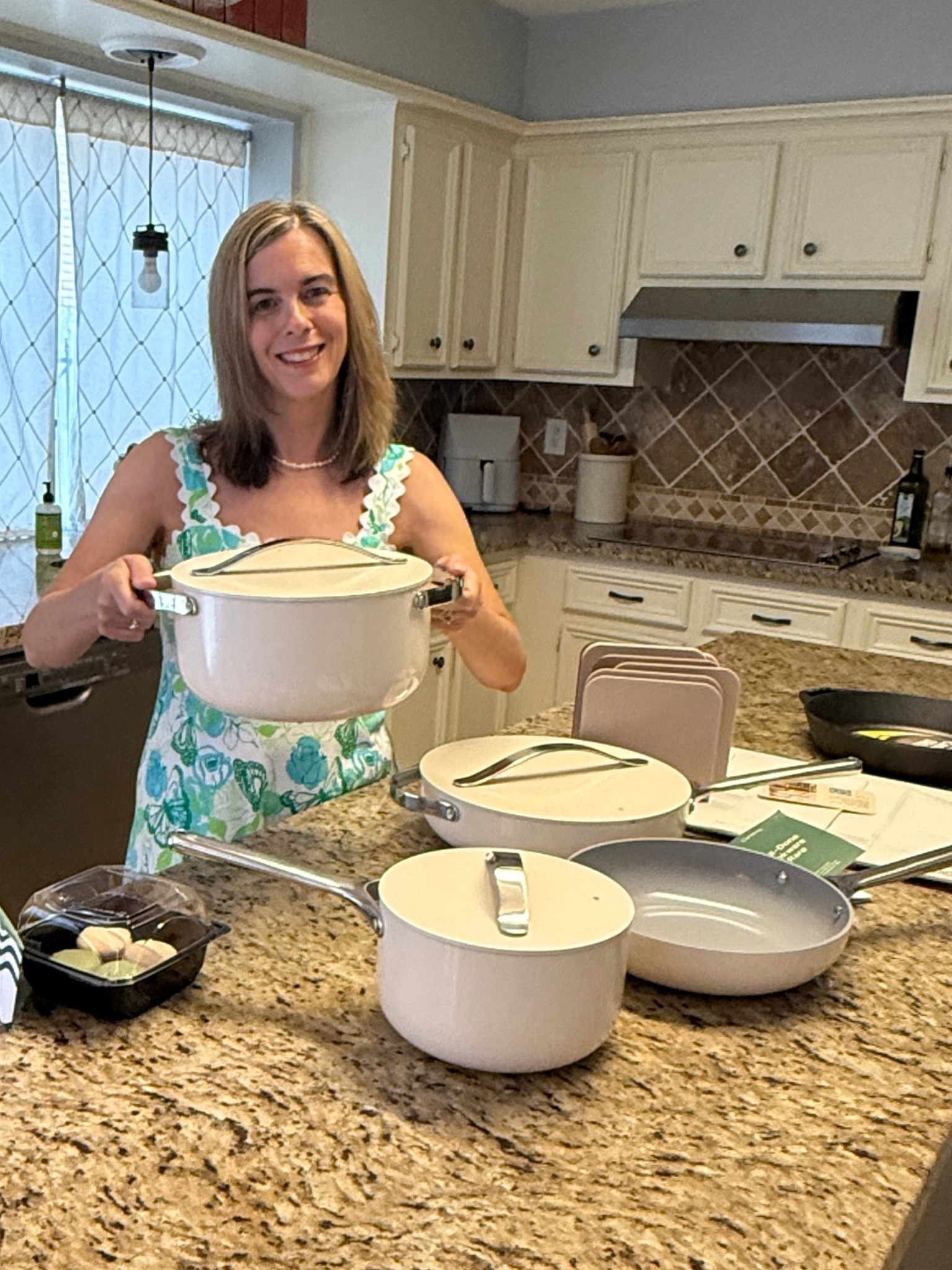 I can’t wait to try these Caraway ceramic pots and pans. I’ve been wanting this cookware set for a long time and finally got them for my birthday! 🎉 The neutral cream color is timeless and perfect for our needs.

#LTKHome #LTKfoodie
