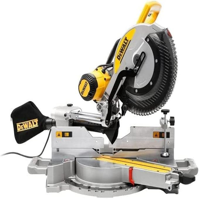 DEWALT Miter Saw, 12 Inch, 15 Amp, 3,800 RPM, Double Bevel Capacity, With Sliding Compound, Corde... | Amazon (US)