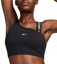 Nike Women's Pro Swoosh Asymmetrical Medium-Support Padded Sports Bra | DICK'S Sporting Goods