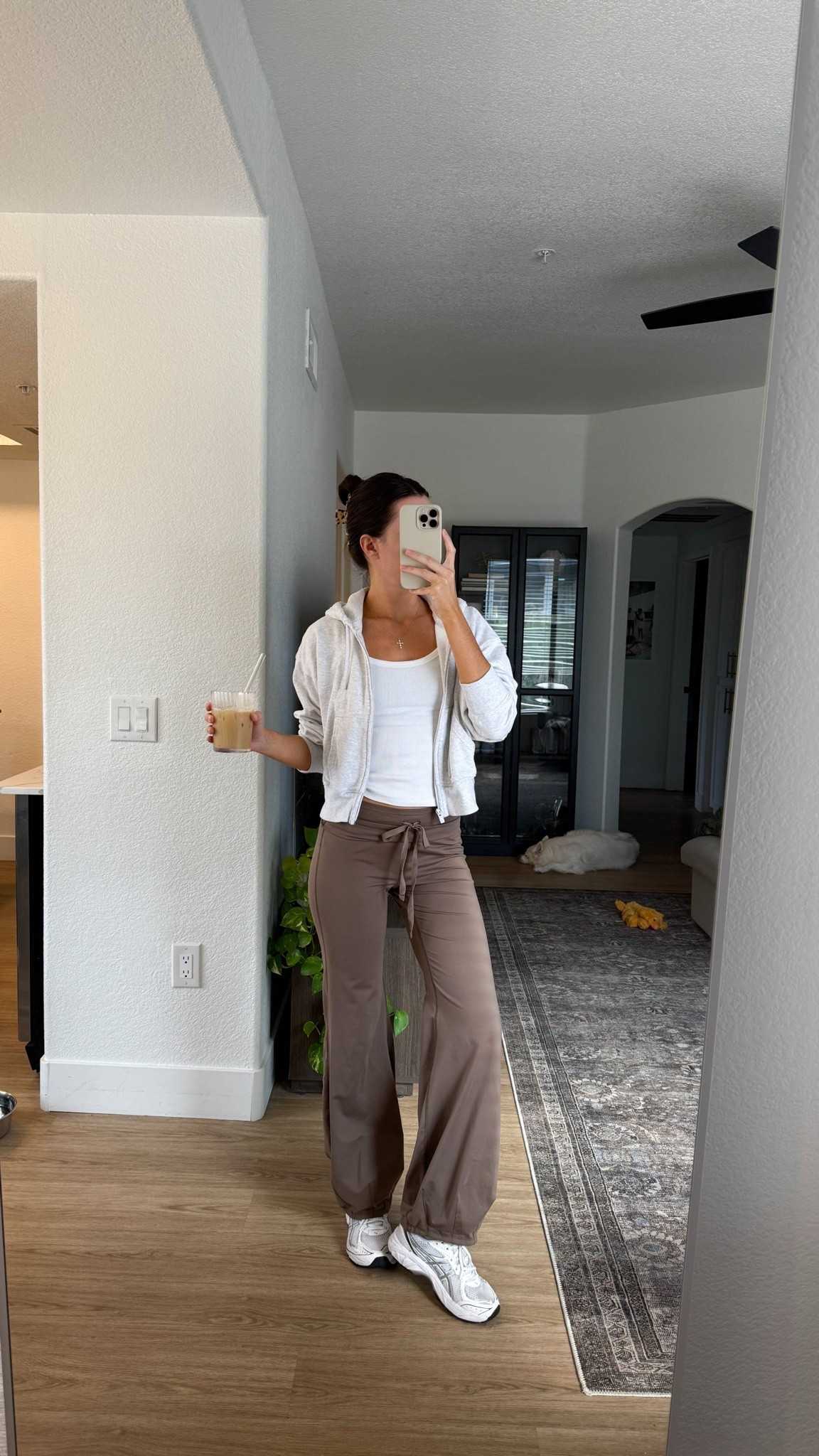 Morning workout outfit! I am 5’7” wearing XS in the pants and small in the tank and sweatshirt!

#LTKootd #LTKSeasonal #LTKmorningroutine