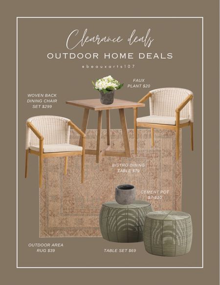 Save on these beautiful outdoor deals at incredible prices!  

#LTKHome #LTKStyleTip #LTKSaleAlert