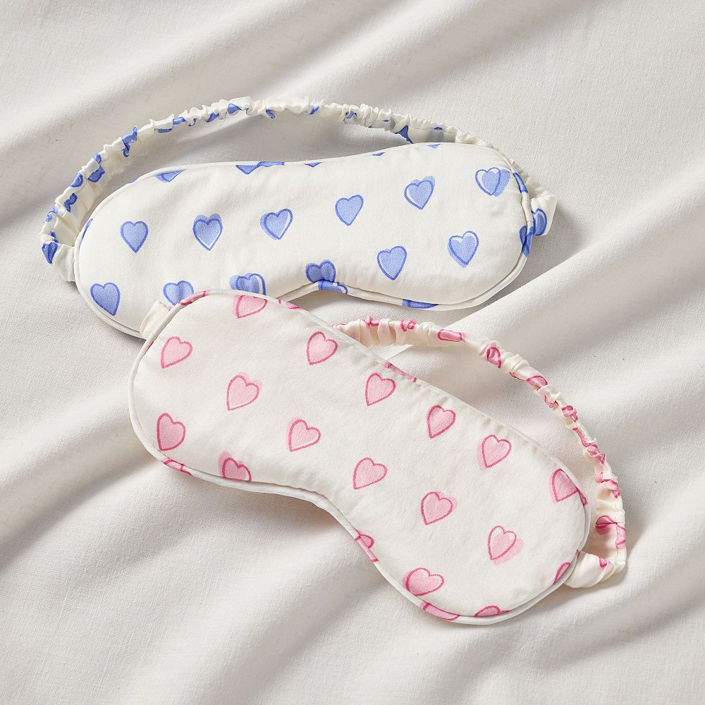 Roller Rabbit Heart Eye Mask | Pottery Barn Teen