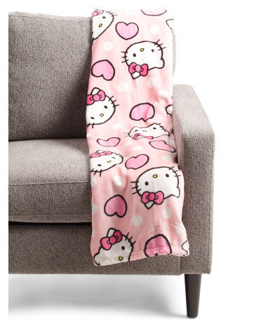 Heart Polka Dot Cloud Throw | Polyester | Marshalls