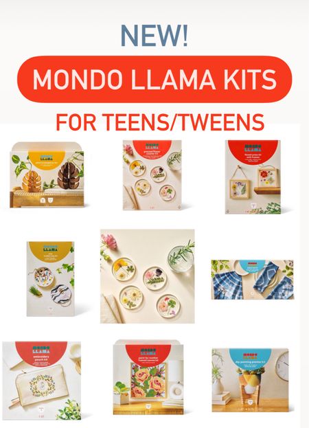 New crafting kits from Mondo Llama at Target with a boho vibe and perfect for teens and tweens! 

#LTKhome #LTKxTarget #LTKkids