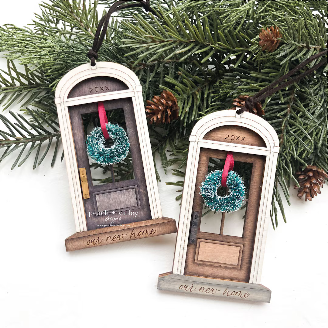 Front Door Ornament, House Warming Gift, Gift From Realtor, New Homeowner Gift, Real Estate Agent... | Etsy (US)