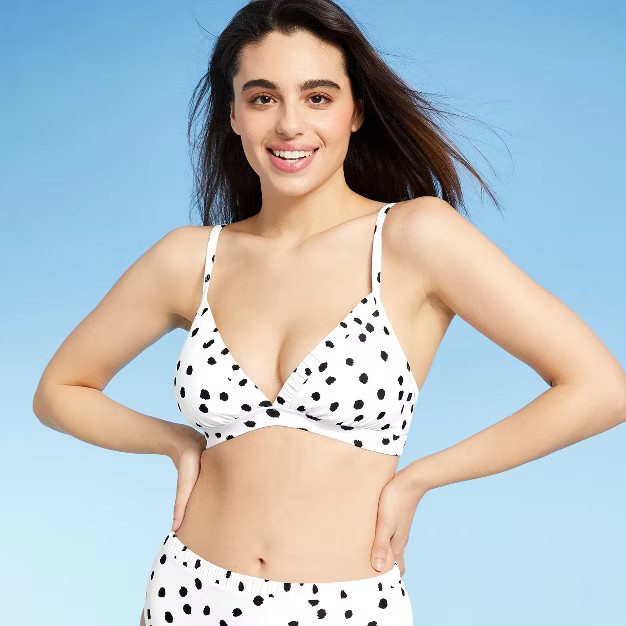 Women's Triangle Scrunchie Bikini Top - Kona Sol™ | Target