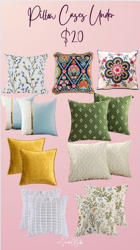 Throw pillow cases under $20. Affordable Amazon home finds. Living room, bedroom, fall decor, 

#LTKhome #LTKSeasonal #LTKstyletip