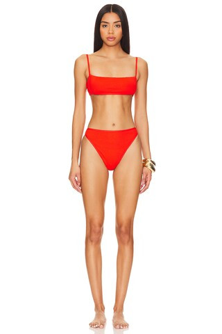 LSPACE Nora Bitsy High Waist Bottom in Pimento from Revolve.com | Revolve Clothing (Global)