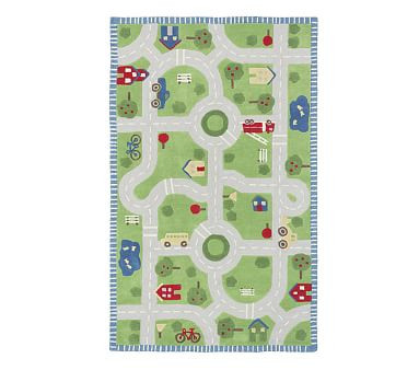3D Activity Play in the Park Rug | Pottery Barn Kids